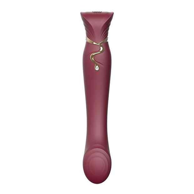 Zalo - Queen Set G-Spot Pulsewave Vibrator Wine Red