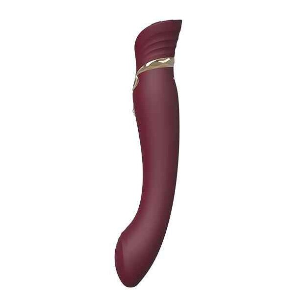 Zalo - Queen Set G-Spot Pulsewave Vibrator Wine Red