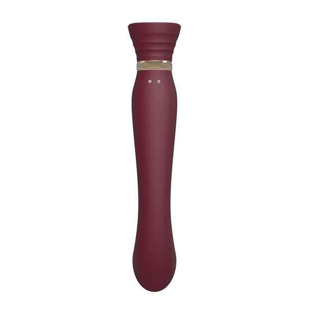 Zalo - Queen Set G-Spot Pulsewave Vibrator Wine Red
