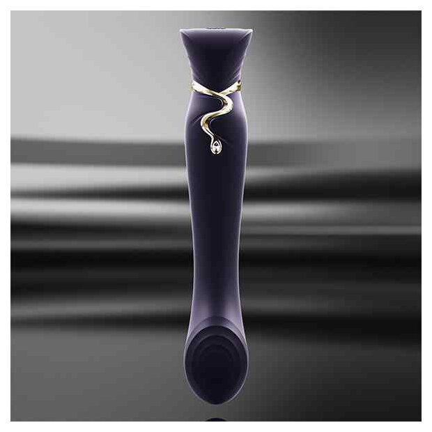 Zalo - Queen Set G-Spot Pulsewave Vibrator Twilight Purple