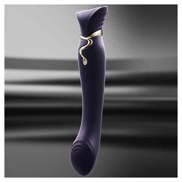 Zalo - Queen Set G-Spot Pulsewave Vibrator Twilight Purple