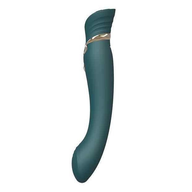 Zalo - Queen Set G-Spot Pulsewave Vibrator Jewel Green