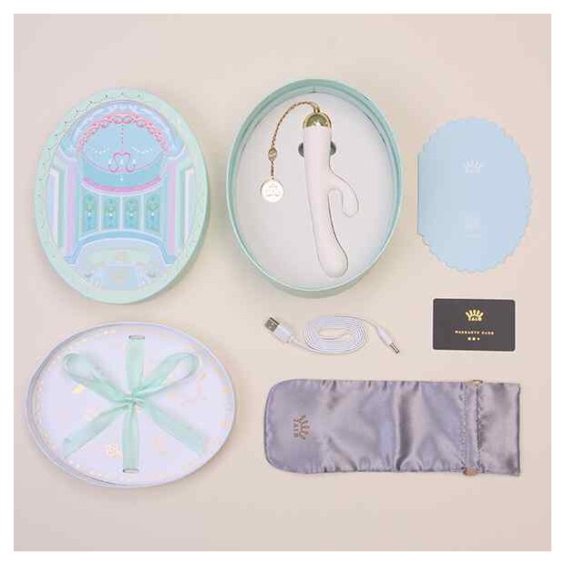 Zalo Ichigo Rabbit Vibrator Vanilla White