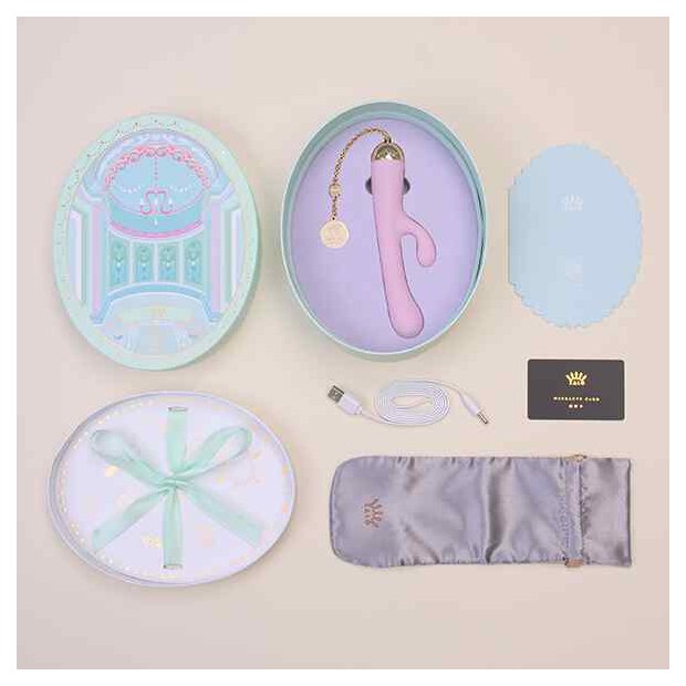 Zalo Ichigo Rabbit Vibrator Berry Violet