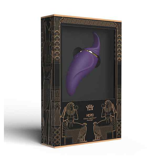Zalo Hero Clitoral Pulsewave Vibrator Twilight Purple