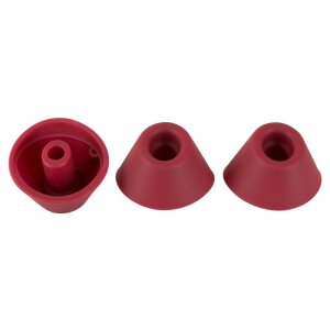 Womanizer 3x Ersatzkappen InsideOut+DUO/2 rot S