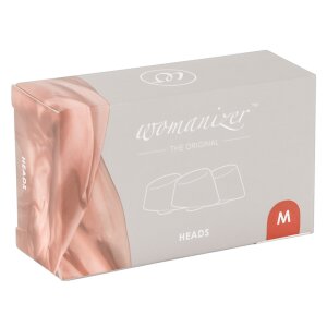 Womanizer 3x Ersatzkappen InsideOut+DUO/2 rot M