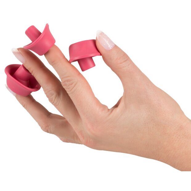 Womanizer 3x Premium Ersatzkappen rot M