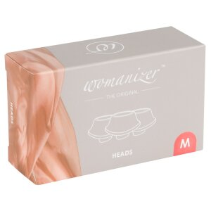 Womanizer 3x premium replacement caps red M