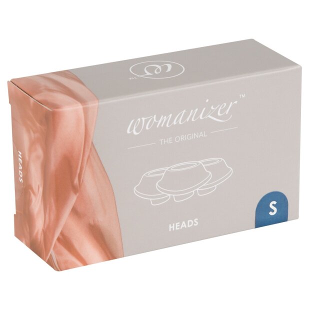 Womanizer 3x Premium Ersatzkappen schwarz S