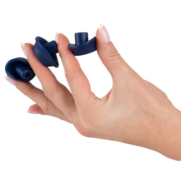 Womanizer 3x Premium Ersatzkappen schwarz S