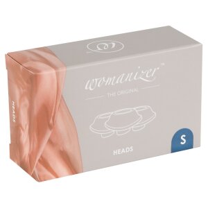 Womanizer 3x Premium Ersatzkappen schwarz S