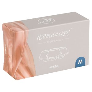 Womanizer 3x Premium Ersatzkappen schwarz M