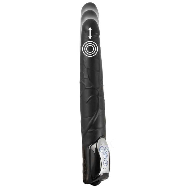 Black Push Thrusting Vibrator