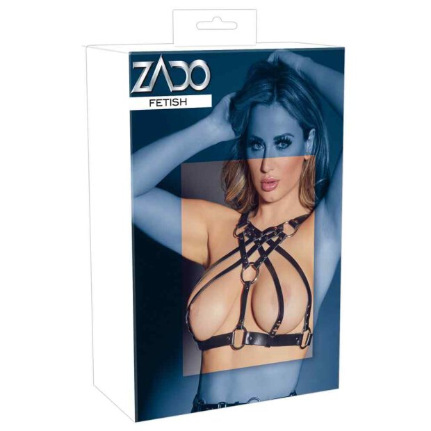 Leder Brustharness S-L