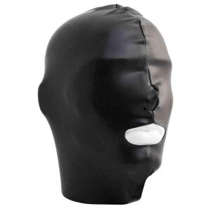 Mister B Datex Hood Mouth Open Only Black