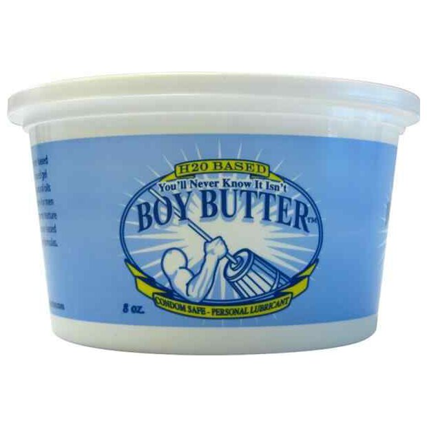 Boy Butter H2O auf Wasserbasis mit Vitamin E und Sheabutter 8oz (236 ml)