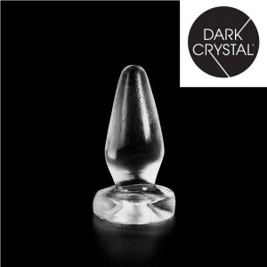 Dark Crystal - 38 Butt  Plug Clear 6 cm