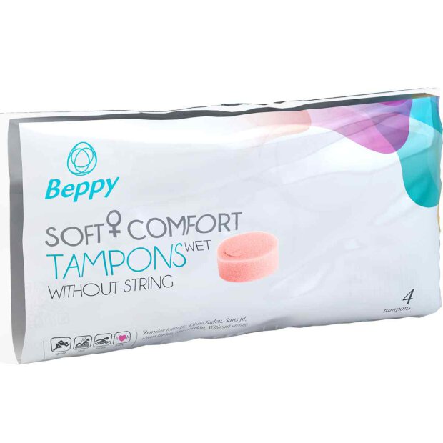 Beppy Tampon Wet (envelop packaging) (4 pcs.)