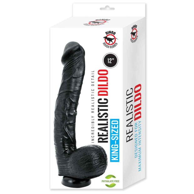 Dinoo King-Size Cock Curved Black