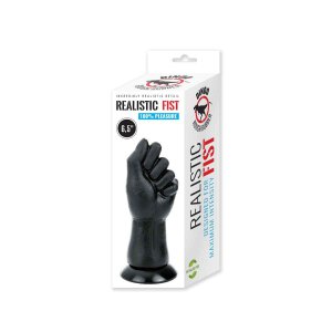 Dinoo - King-Size Cock Fist Small Black 16 cm