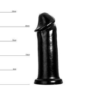 Hung System XXX Black Dildo 25 cm
