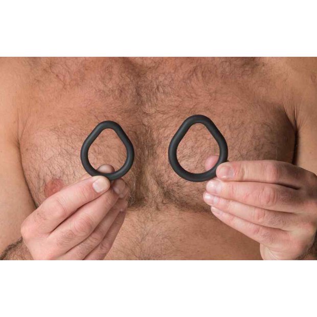 Sport Fucker Epic Hard On Ring Kit M + L Black