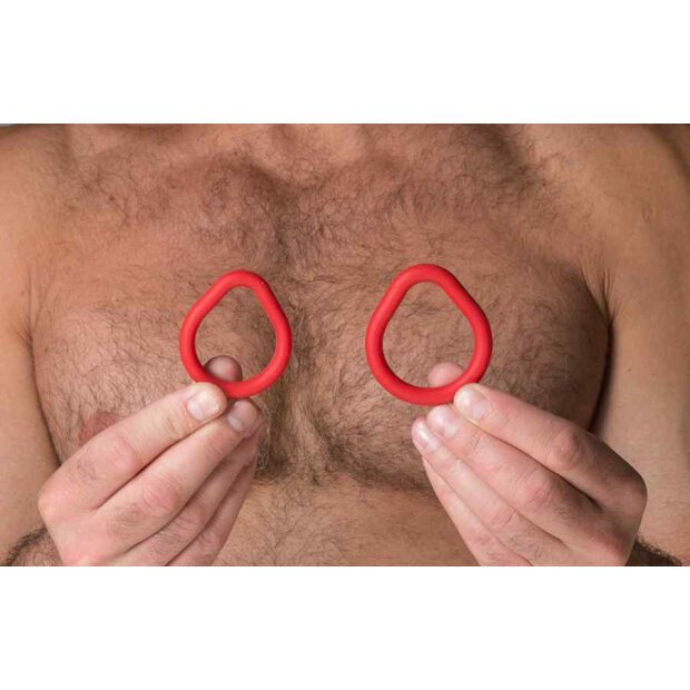 Sport Fucker Epic Hard On Ring Kit M + L Red