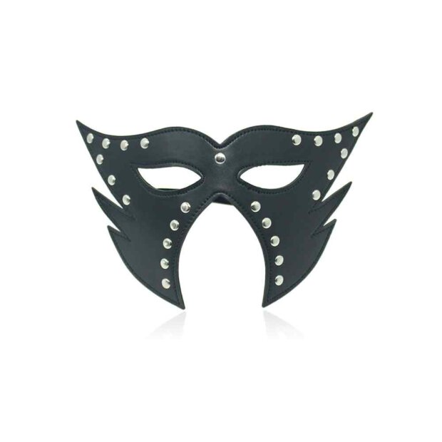 Cat Mask Open Mouth Black