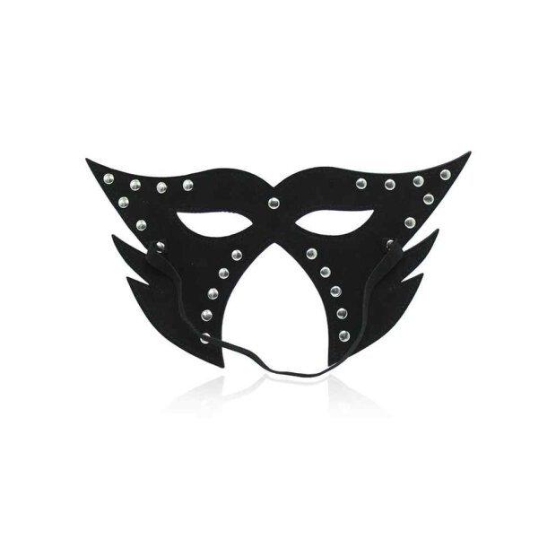 Cat Mask Open Mouth Black