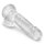 King Cock - Clear Cock with Balls 20.5cm