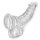 King Cock - Clear Cock with Balls 22cm