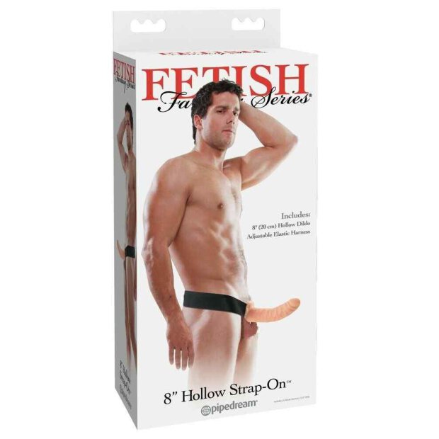 8“ Hollow Strap-on Flesh