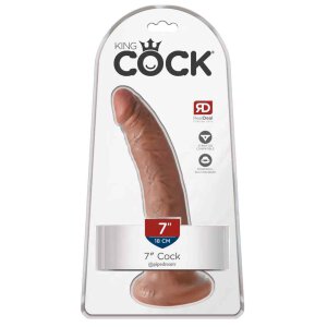 King Cock 7&quot; Cock Tan