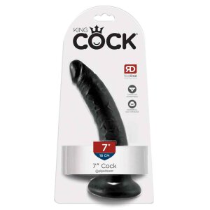 King Cock 7&quot; Cock Dark