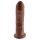 King Cock 8" Cock Brown