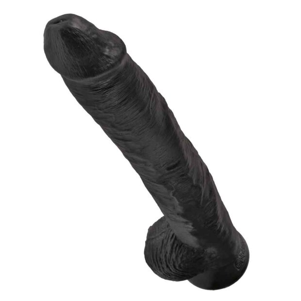 King Cock 14" Cock w Balls Dar