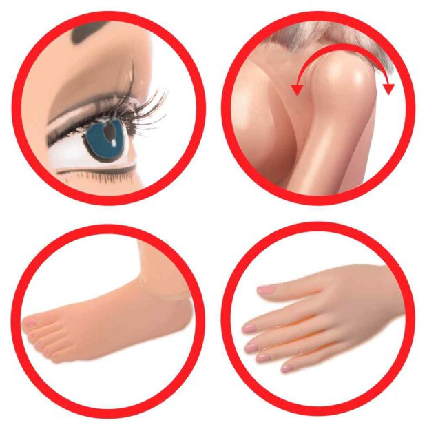 Pipedream Extreme Toyz Hannah Harper Life-Size Love Doll