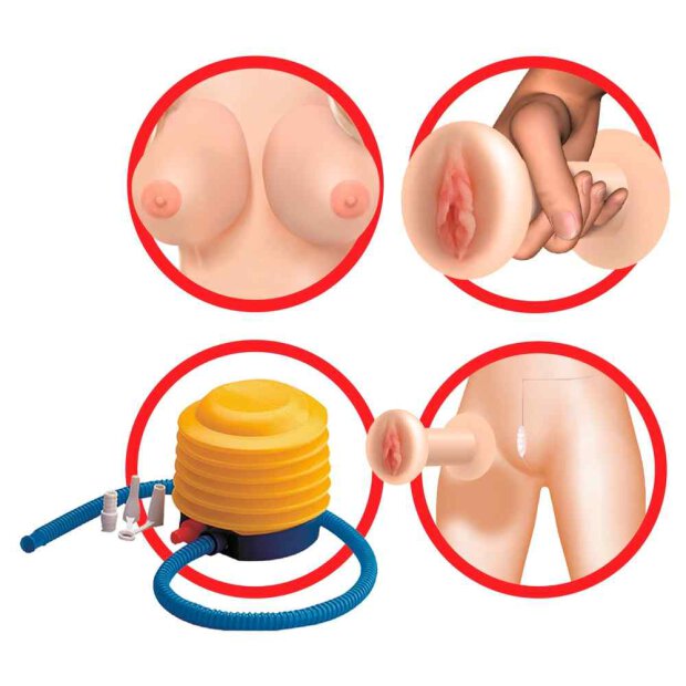 Pipedream Extreme Toyz Agent 69 Life-Size Love Doll