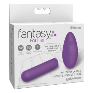Fantasy for Her her rechargeable remote controlled bullet
