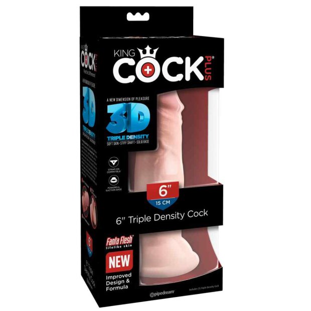 King Cock - Triple Density Cock Flesh 18,5 cm