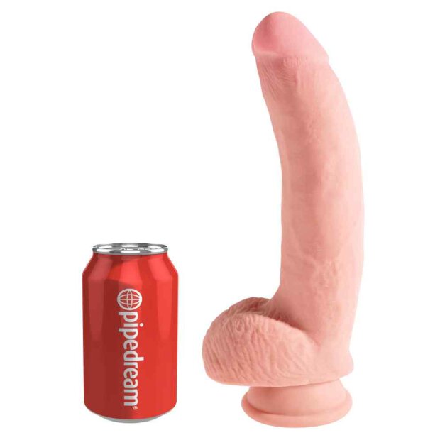 King Cock - Triple Density Cock with Balls Flesh 27 cm