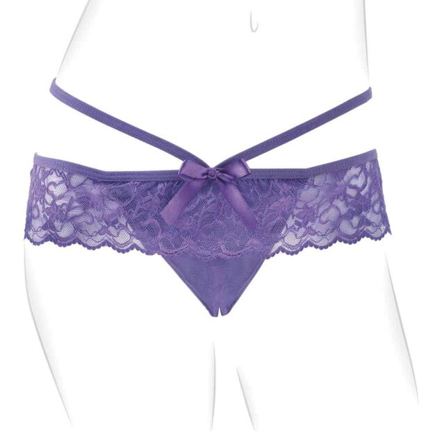Fantasy for Her Crotchless Petite Panty Thrill-Her