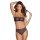Venise Embroidery Bra & G-String Set Eggplant L