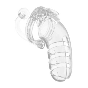 Model 12 - Chastity Cage with Plug - Transparent