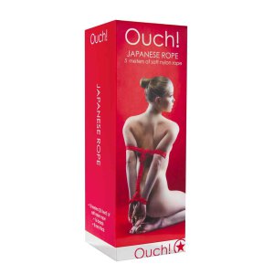 Ouch! - Japanese Rope - 5m - rot - Bondage Toys - Fetish