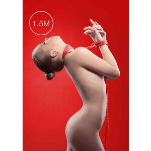 Ouch! - Kinbaku Miniseile - 1,5m - rot - Bondage Toys -...