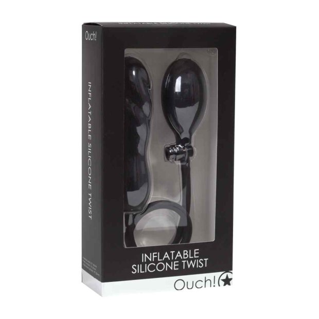 Inflatable Silicone Twist - Black