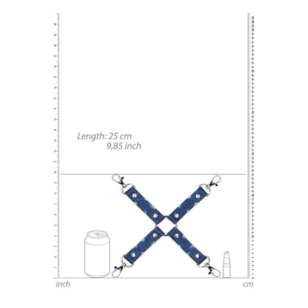 Denim - Hogtie - Roughend Denim Style - Blue