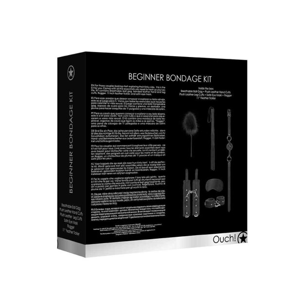 Beginners Bondage Kit - Black